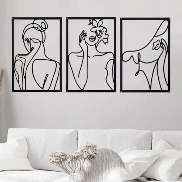 Nordic Iron Wall Hanging - Modern Home Decor Accessories - Image 5