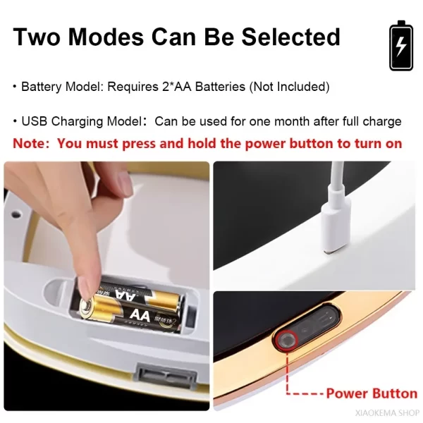 12L Automatic Trash Bin Bathroom Smart Sensor - Image 4