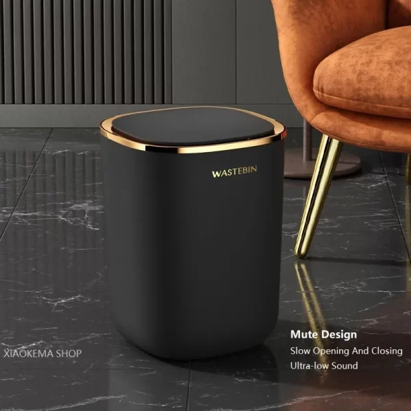 12L Automatic Trash Bin Bathroom Smart Sensor - Image 2