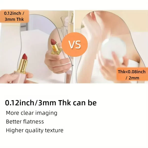 Acrylic Shatterproof Mirror – Modern & Safe Wall Decor - Image 5